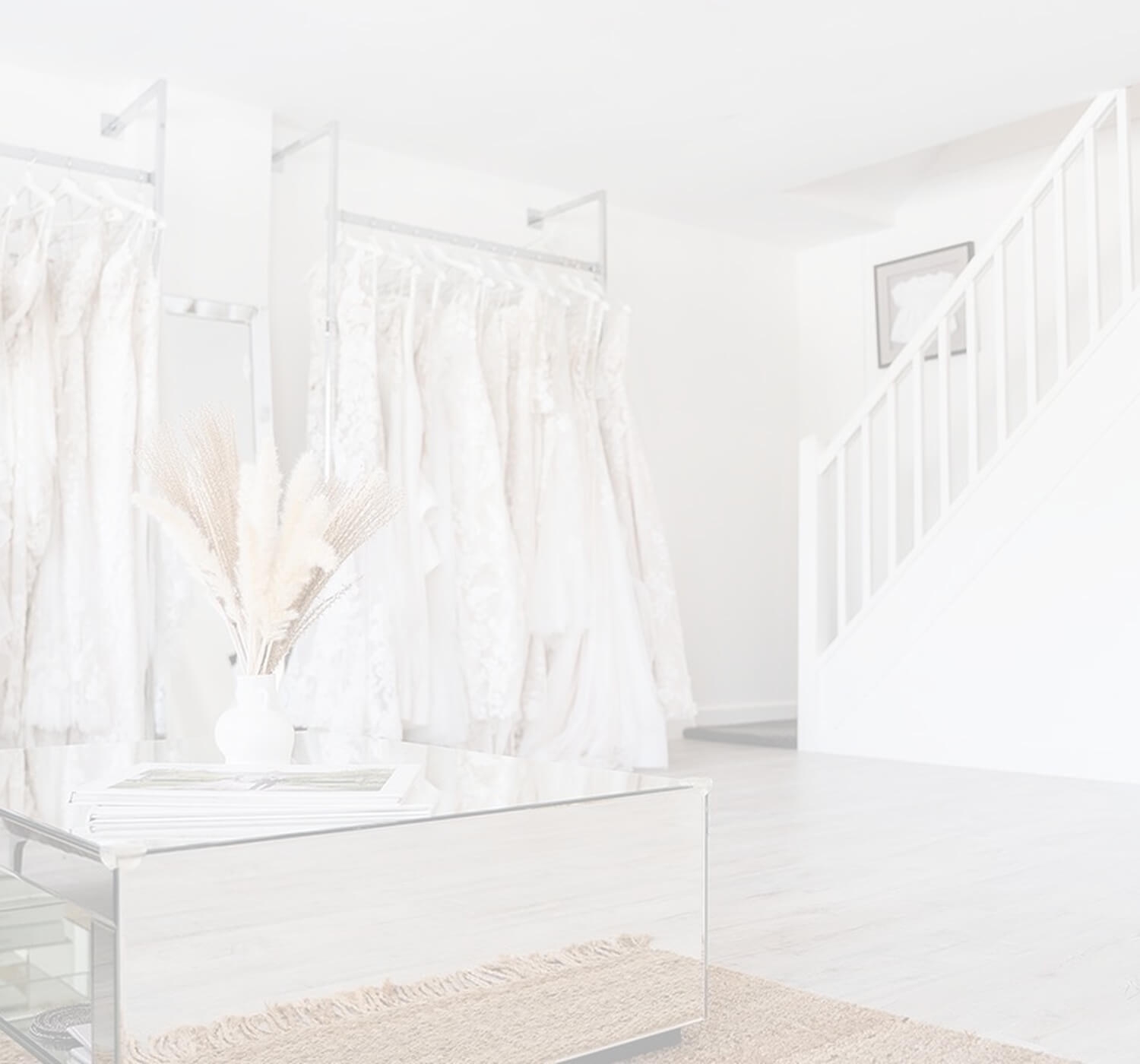 Photo of the showroom interior. Mobile image