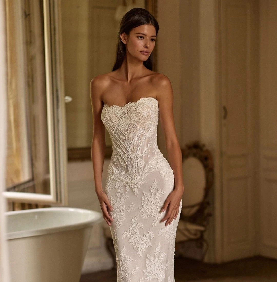 Model wearing a Milla Nova gown