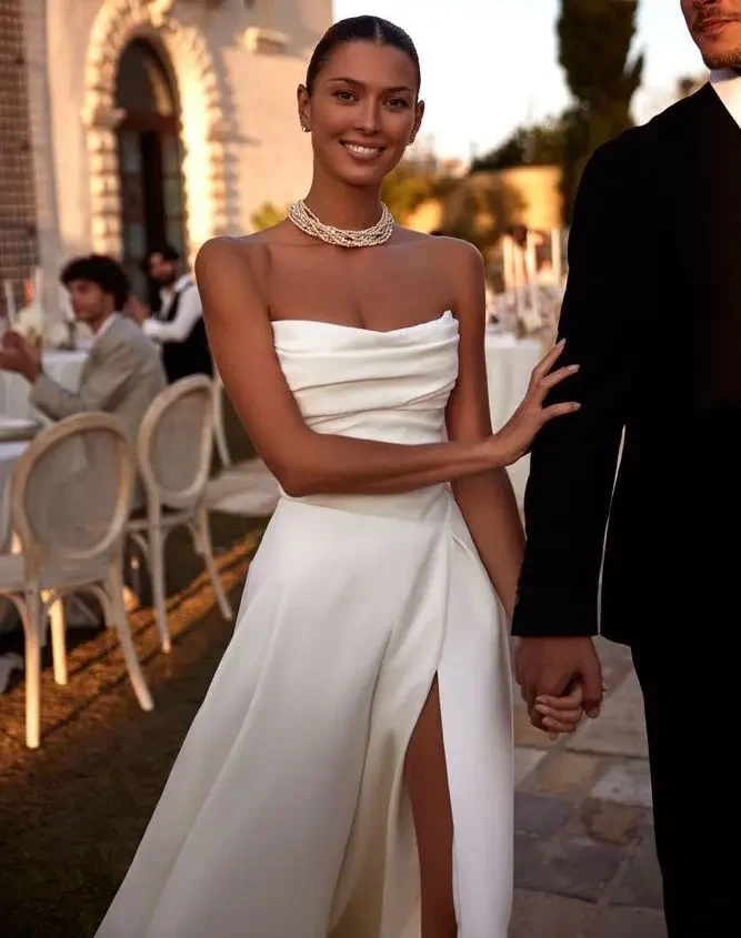 Model wearing a Milla Nova gown